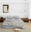 Wonderland 108" x 108" Cotton King Size Bedsheet Set with 2 Pillow Covers