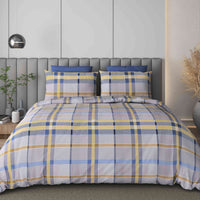 Black Jack 108" x 108" Cotton King Size Bedsheet Set with 2 Pillow Covers