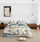 Wonderland 108" x 108" Cotton King Size Bedsheet Set with 2 Pillow Covers