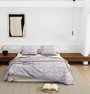 Wonderland 108" x 108" Cotton King Size Bedsheet Set with 2 Pillow Covers