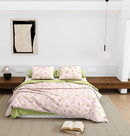 Wonderland 108" x 108" Cotton King Size Bedsheet Set with 2 Pillow Covers