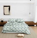 Wonderland 108" x 108" Cotton King Size Bedsheet Set with 2 Pillow Covers