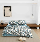 Wonderland 108" x 108" Cotton King Size Bedsheet Set with 2 Pillow Covers