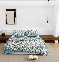 Wonderland 108" x 108" Cotton King Size Bedsheet Set with 2 Pillow Covers