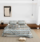 Wonderland 108" x 108" Cotton King Size Bedsheet Set with 2 Pillow Covers