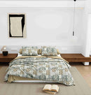 Wonderland 108" x 108" Cotton King Size Bedsheet Set with 2 Pillow Covers