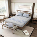 The One & Only 108" x 108" Cotton King Size Bedsheet Set with 2 Pillow Covers