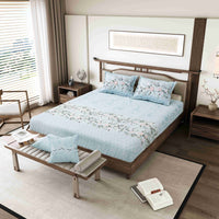 The One & Only 108" x 108" Cotton King Size Bedsheet Set with 2 Pillow Covers