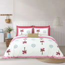 Hivdo 108" x 108" Cotton King Size Bedsheet Set with 2 Pillow Covers