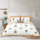 Hivdo 108" x 108" Cotton King Size Bedsheet Set with 2 Pillow Covers