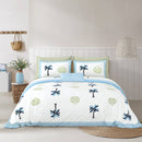 Hivdo 108" x 108" Cotton King Size Bedsheet Set with 2 Pillow Covers