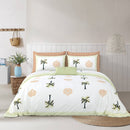 Hivdo 108" x 108" Cotton King Size Bedsheet Set with 2 Pillow Covers