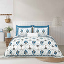 Hivdo 108" x 108" Cotton King Size Bedsheet Set with 2 Pillow Covers